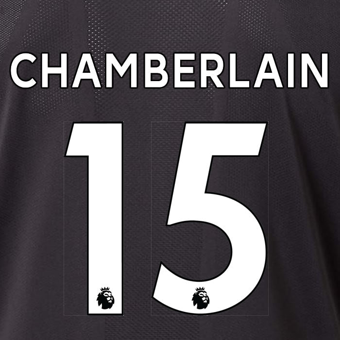 2019 2020 LIVERPOOL OXLADE-CHAMBERLAIN 15 WHITE AWAY OFFICIAL PLAYER SIZE NAME SET