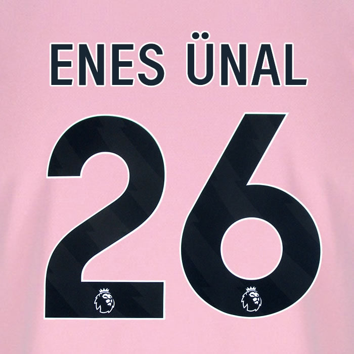 2025 2026 BOURNEMOUTH ENES UNAL 26 BLACK 3RD PLAYER SIZE NAME SET