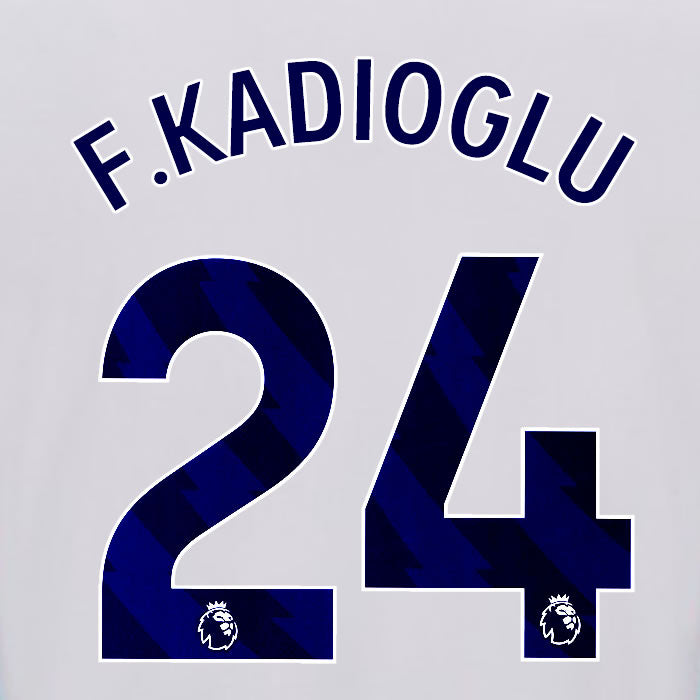 2025 2026 OFFICIAL BRIGHTON HOVE ALBION F KADIOGLU 24 HOME PLAYER SIZE NAME SET