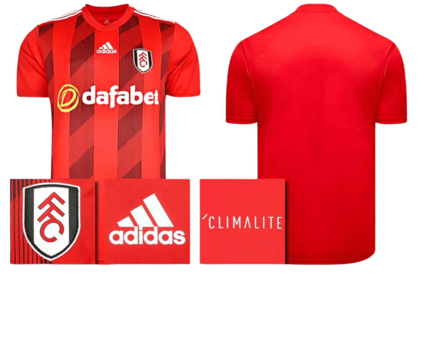 BNWT 2019 2020 FULHAM AWAY ADIDAS FOOTBALL SHIRT MENS SMALL
