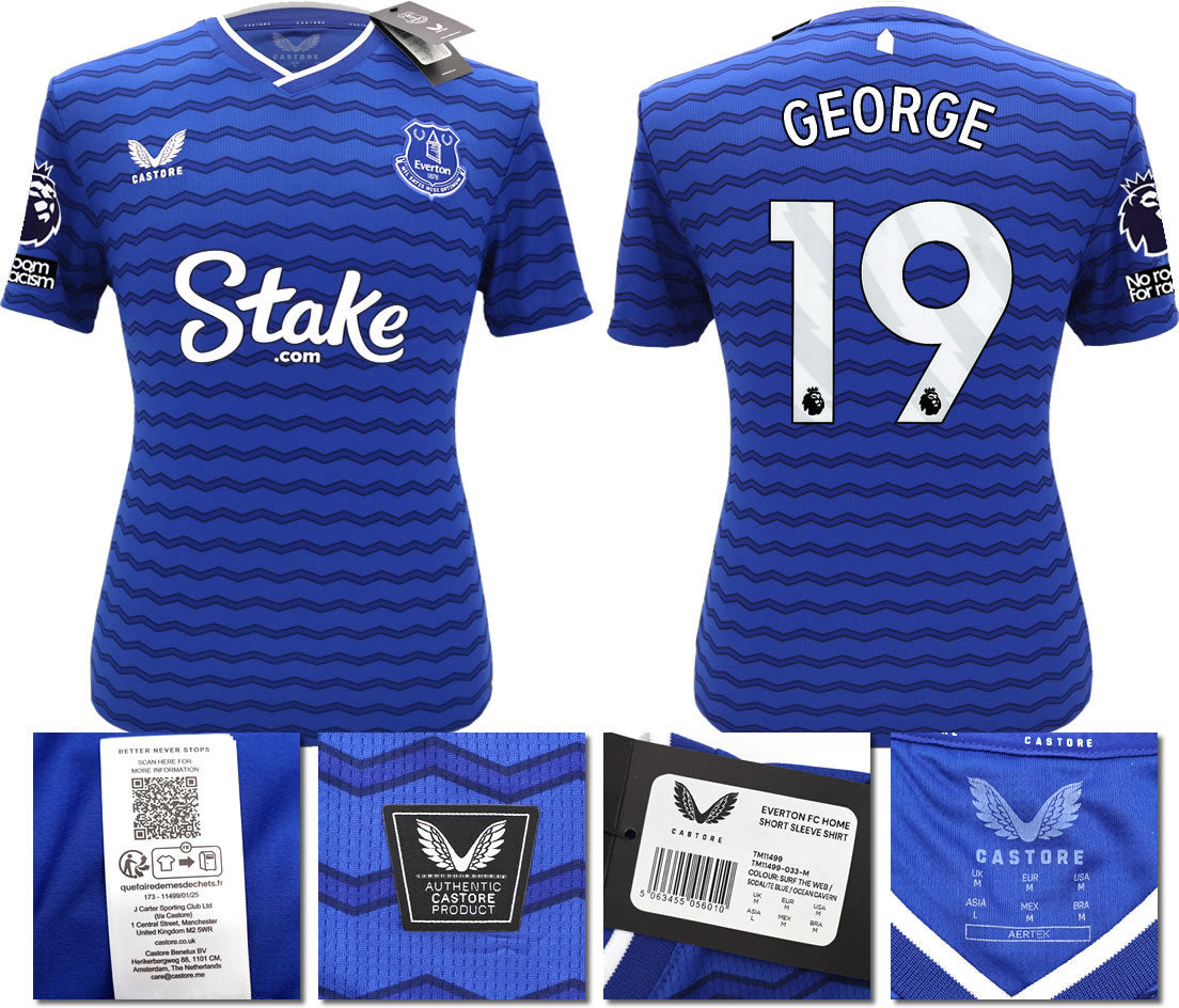 BNWT 2025/26 EVERTON FC HOME SHIRT