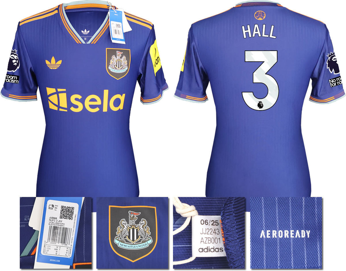 BNWT 2025/2026 Newcastle United FC adidas HALL 3 3rd Shirt
