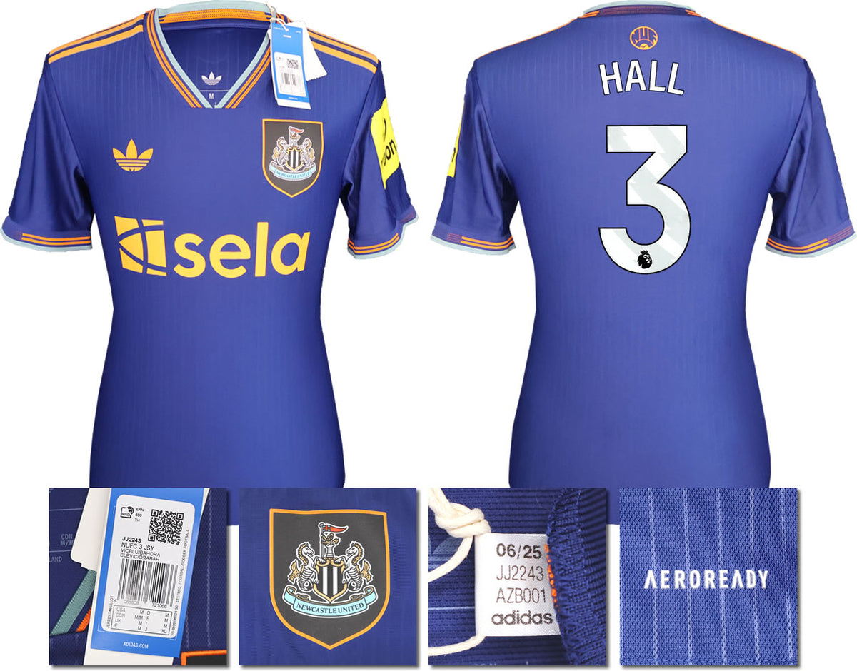 BNWT 2025/2026 Newcastle United FC adidas HALL 3 3rd Shirt