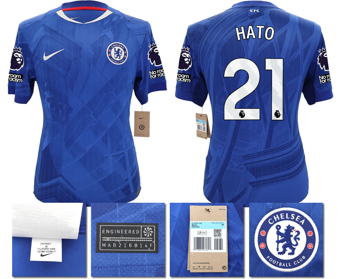 BNWT 2025 2026 CHELSEA NIKE HOME HATO 21 FOOTBALL SHIRT MEN'S
