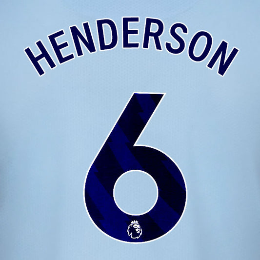 2025 2026 BRENTFORD HENDERSON 6 BLACK 3RD PLAYER SIZE NAME SET