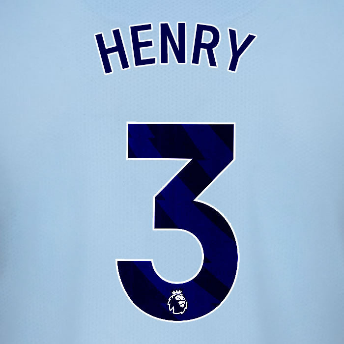 2025 2026 BRENTFORD HENRY 3 BLACK 3RD PLAYER SIZE NAME SET