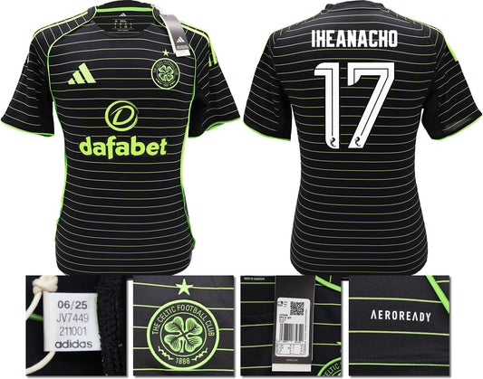 BNWT 2025/26 CELTIC FC AWAY SHIRT IHEANACHO 17