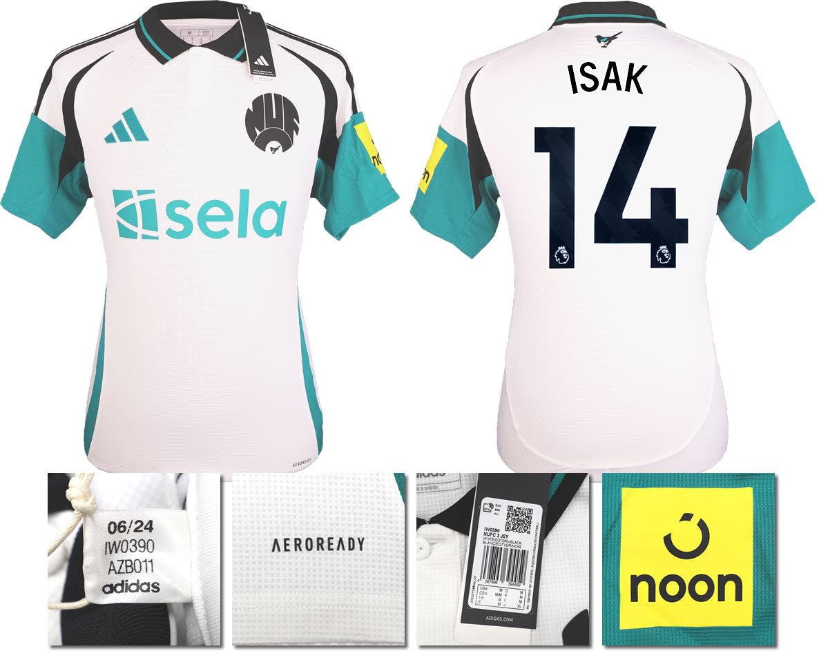 BNWT 2024 2025 NEWCASTLE UNITED 3RD SHIRT ISAK 14 MEN'S