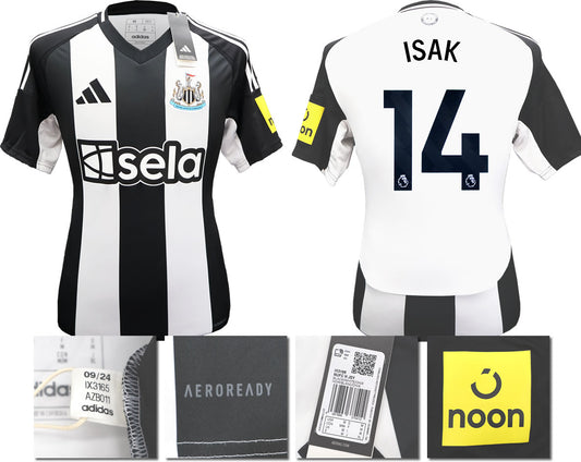BNWT 2024 2025 NEWCASTLE UNITED HOME SHIRT ISAK 14 MEN'S