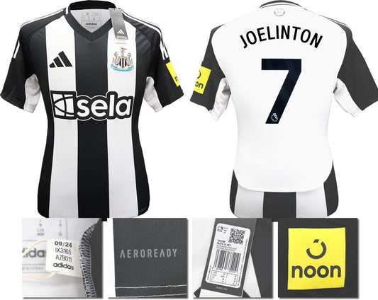 BNWT 2024 2025 NEWCASTLE UNITED HOME SHIRT JOELINTON 7 MEN'S