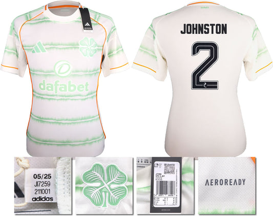 BNWT 2025/26 CELTIC FC 3RD SHIRT JOHNSTON 2