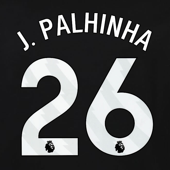 2023 2024 OFFICIAL FULHAM J. PALHINHA 26 3RD PLAYER SIZE NAME SET
