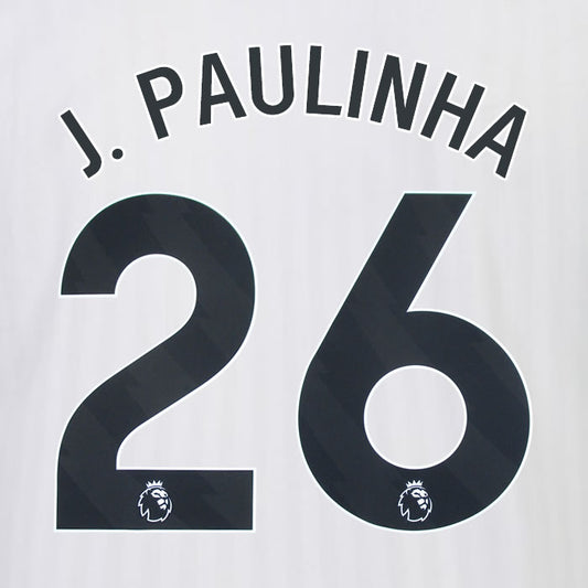 2023 2024 OFFICIAL FULHAM J. PALHINHA 26 HOME PLAYER SIZE NAME SET