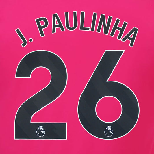 2023 2024 OFFICIAL FULHAM J. PALHINHA 26 AWAY PLAYER SIZE NAME SET