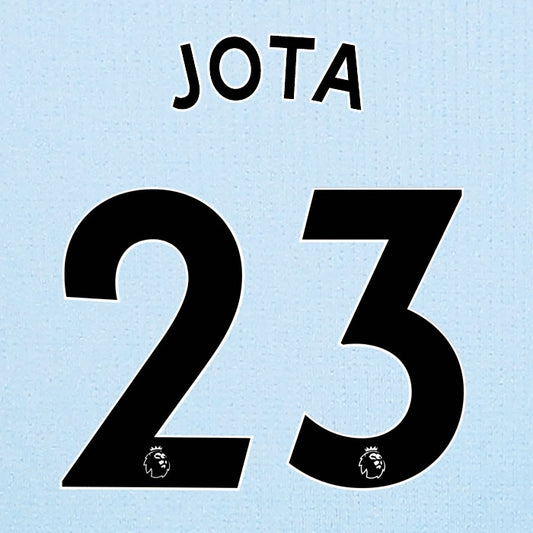 2019 2020 ASTON VILLA JOTA 23 WHITE AWAY OFFICIAL PLAYER SIZE NAME SET
