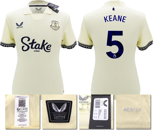 BNWT 2025/26 EVERTON FC AWAY SHIRT KEANE 5