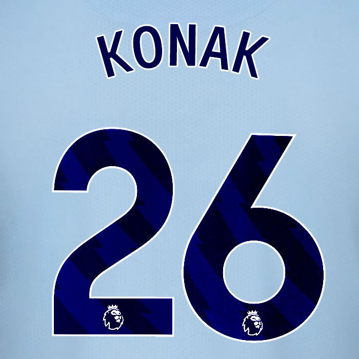 2025 2026 BRENTFORD KONAK 26 BLACK 3RD PLAYER SIZE NAME SET