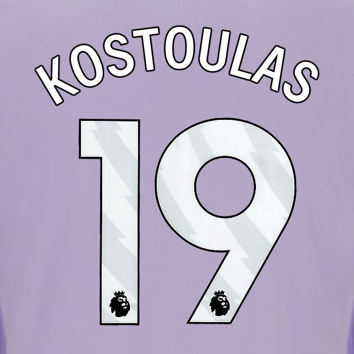 2025 2026 OFFICIAL BRIGHTON HOVE ALBION KOSTOULA 19 AWAY PLAYER SIZE NAME SET