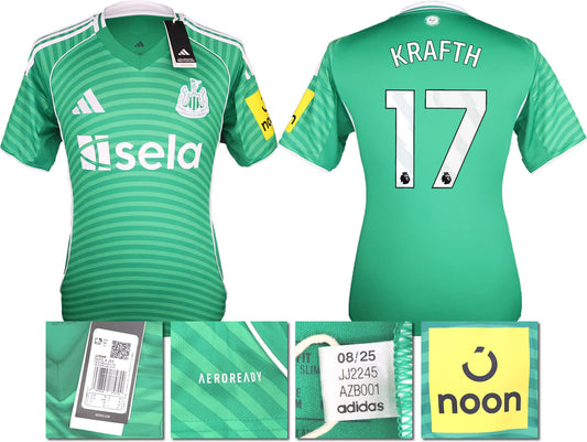 BNWT 2025 2026 NEWCASTLE UNITED AWAY SHIRT KRAFTH 17 MEN'S
