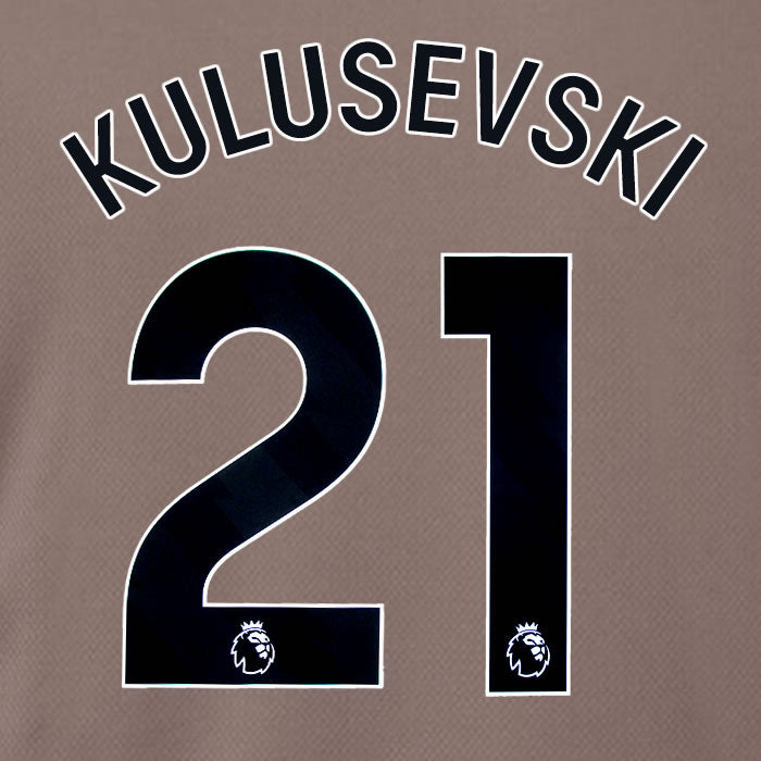 2023 2024 OFFICIAL TOTTENHAM HOTSPUR KULUSEVSKI 21 3RD PLAYER SIZE NAME SET
