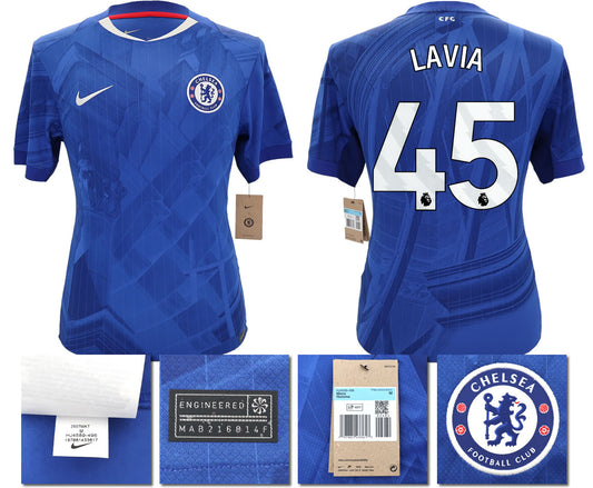 BNWT 2025 2026 CHELSEA NIKE HOME LAVIA 45 FOOTBALL SHIRT MEN'S