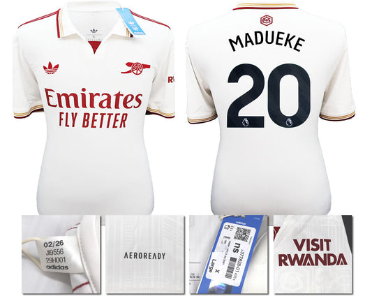 BNWT 2025/2026 ARSENAL F.C. ADIDAS 3RD SHIRT MADUEKE 20