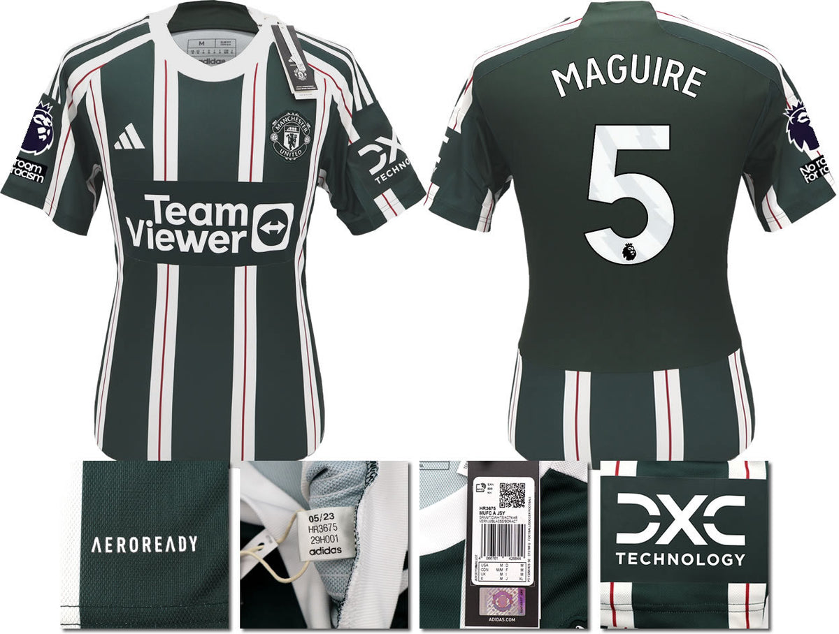 BNWT 2023 2024 MAN UTD ADIDAS AWAY SHIRT MAGUIRE 5