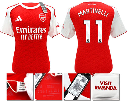 BNWT 2025/2026 ARSENAL F.C. ADIDAS HOME SHIRT MARTINELLI 11