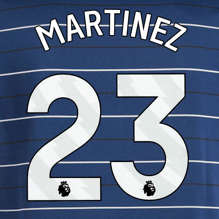 2024 2025 OFFICIAL ASTON VILLA MARTÍNEZ 23 3RD PLAYER SIZE NAME SET