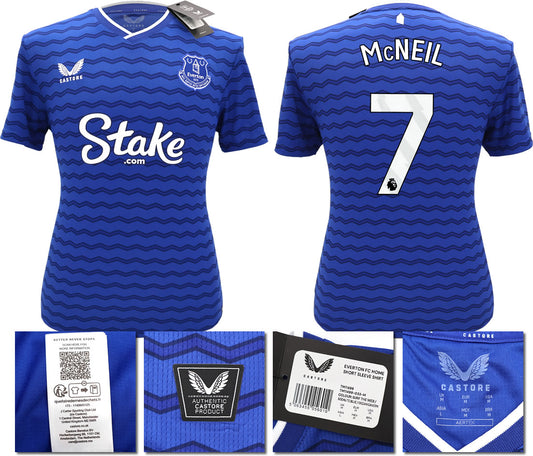 BNWT 2025/26 EVERTON FC HOME SHIRT MCNEIL 7