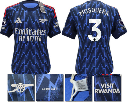 BNWT 2025/2026 ARSENAL F.C. ADIDAS AWAY SHIRT MOSQUETA 3