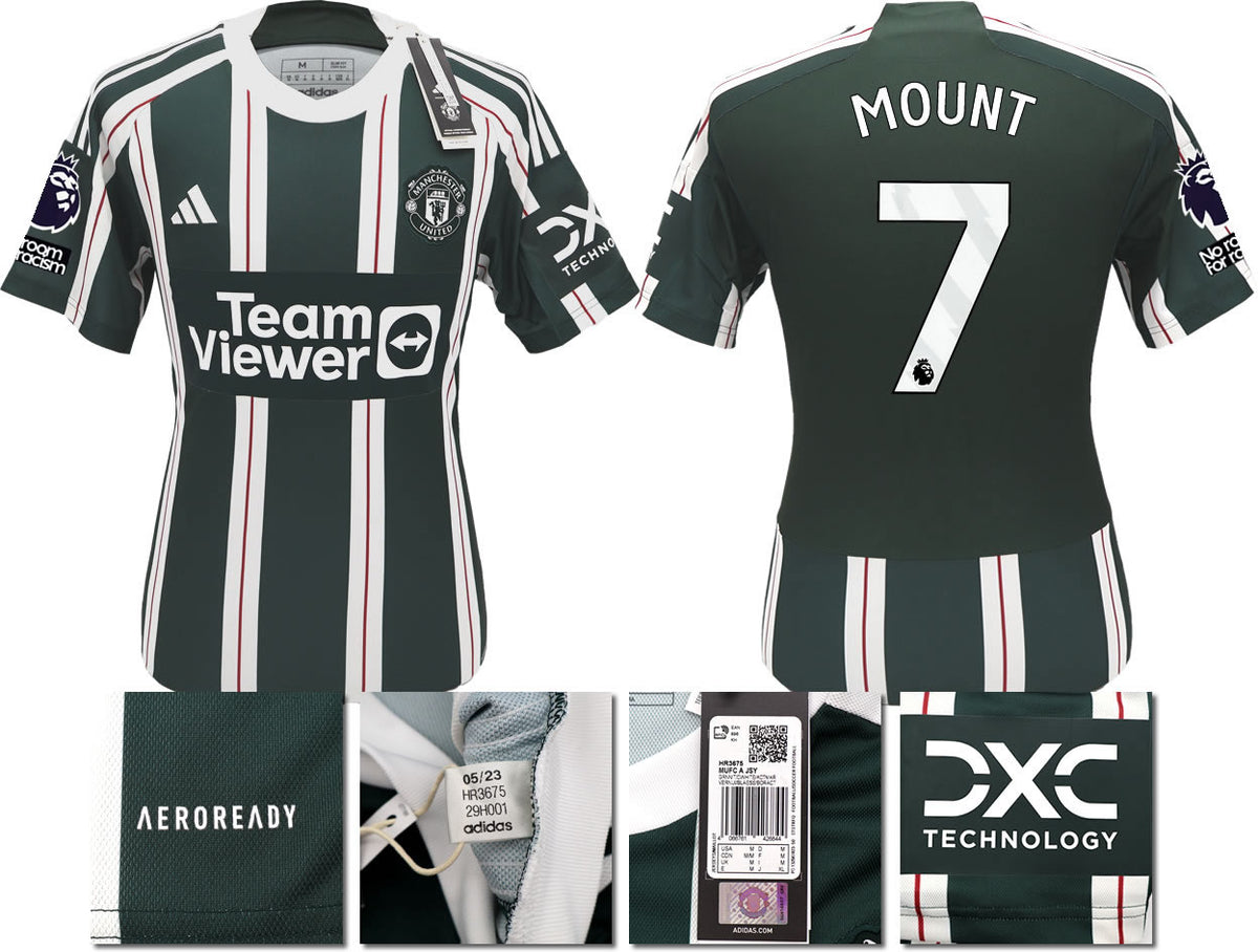 BNWT 2023 2024 MAN UTD ADIDAS AWAY SHIRT MOUNT 7