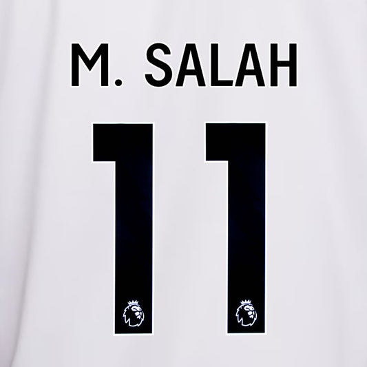 2023 2024 OFFICIAL LIVERPOOL M. SALAH 11 AWAY PLAYER SIZE NAME SET
