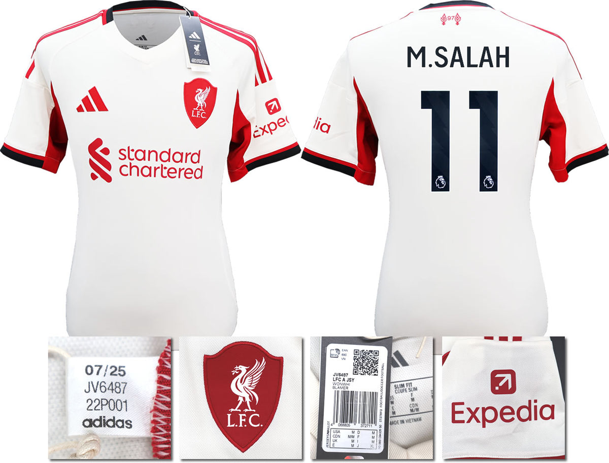 BNWT 2025 2026 LIVERPOOL AWAY SHIRT SALAH 11 MEN'S