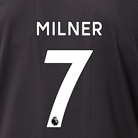 2019 2020 LIVERPOOL MILNER 7 WHITE AWAY OFFICIAL PLAYER SIZE NAME SET