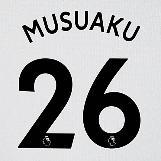 2019 2020 WEST HAM MASUAKU 26 WHITE AWAY OFFICIAL PLAYER SIZE NAME SET