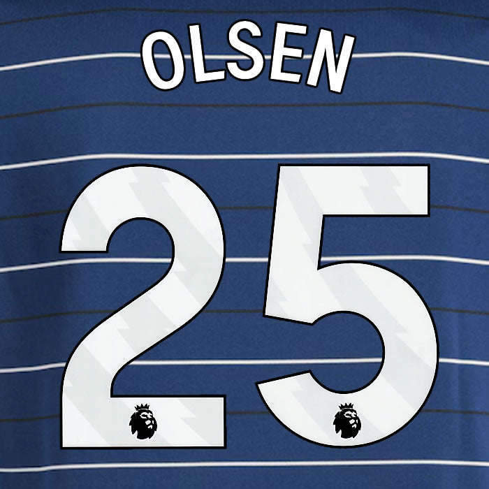 2024 2025 OFFICIAL ASTON VILLA OLSEN 25 3RD PLAYER SIZE NAME SET