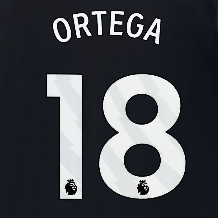 2023 2024 OFFICIAL MANCHESTER CITY ORTEGA 18 3RD PLAYER SIZE NAME SET