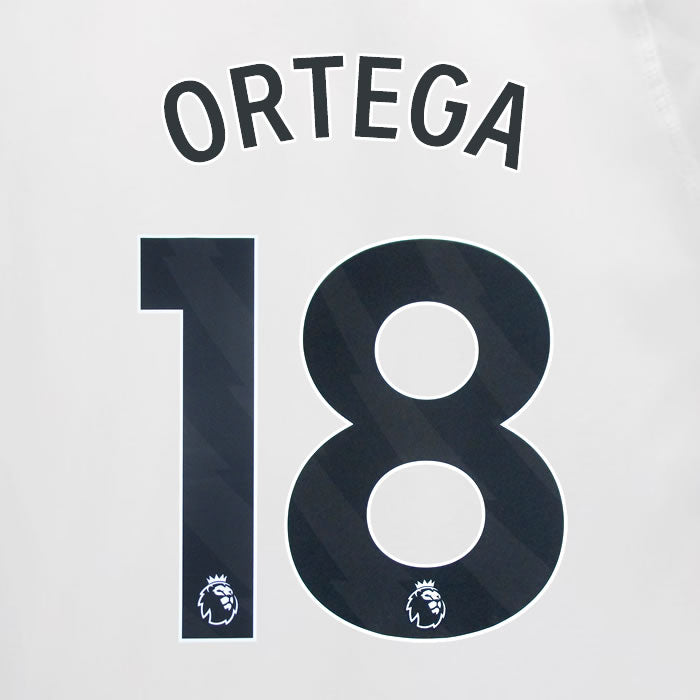 2023 2024 OFFICIAL MANCHESTER CITY ORTEGA 18 AWAY PLAYER SIZE NAME SET