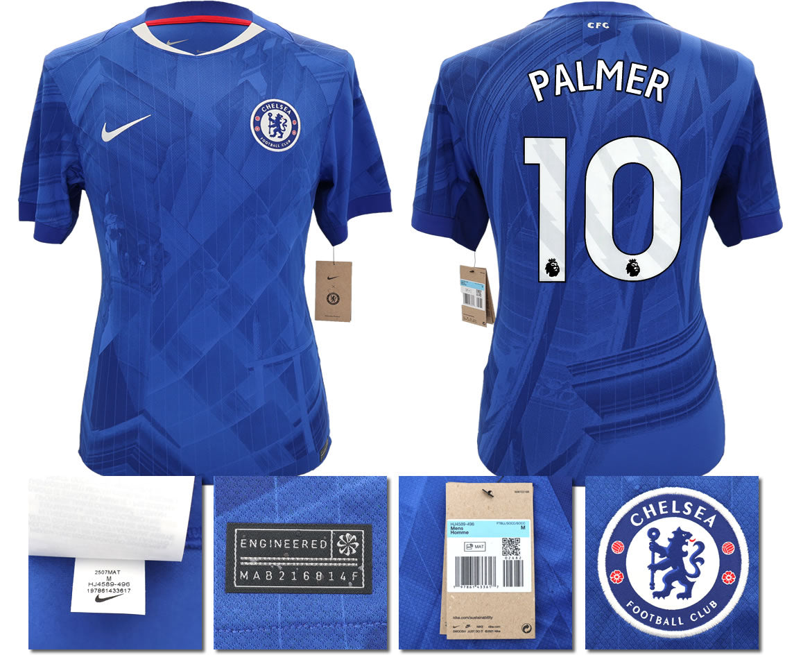 BNWT 2025 2026 CHELSEA NIKE HOME SHIRT PALMER 10 MEN'S
