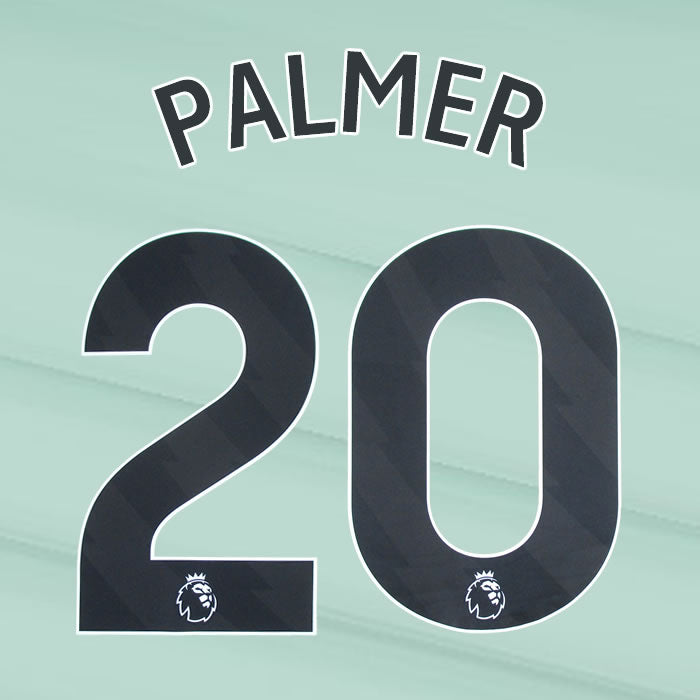 2023 2024 OFFICIAL CHELSEA PALMER 20 3RD PLAYER SIZE NAME SET