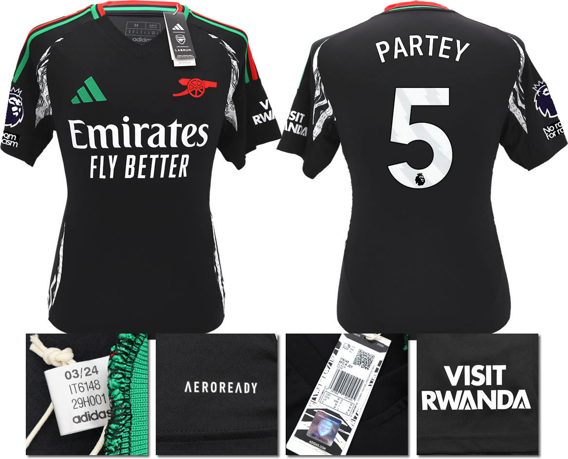 BNWT 2024/2025 ARSENAL F.C. ADIDAS AWAY SHIRT PARTY 5