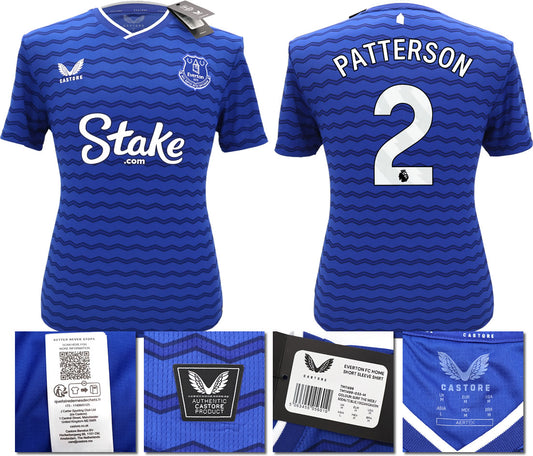 BNWT 2025/26 EVERTON FC HOME SHIRT PATTERSON 2