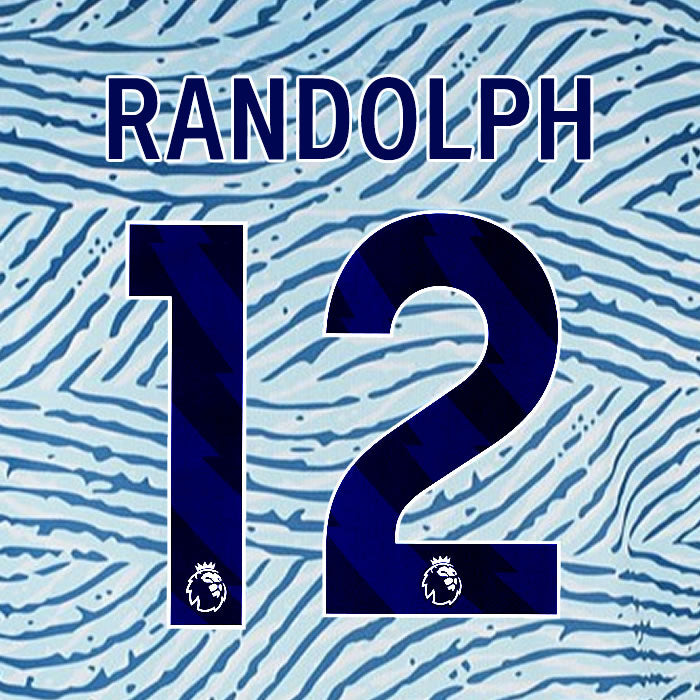 2023 2024 OFFICIAL BOURNEMOUTH RANDOLPH 12 AWAY PLAYER SIZE NAME SET
