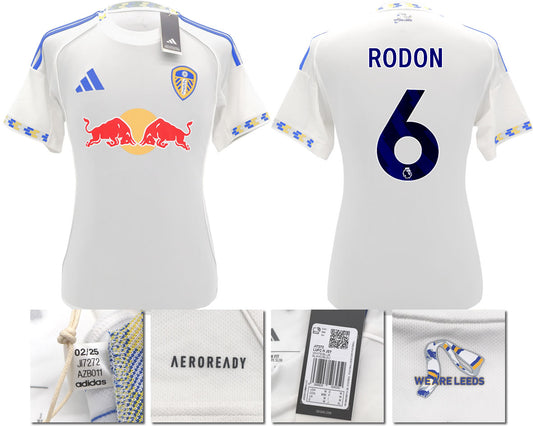 BNWT 2025/2026 Leeds United FC adidas RODON 6 Home Shirt – Official Player Options Available