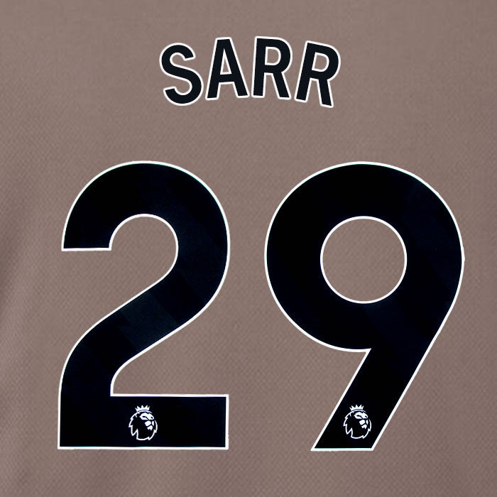 2023 2024 OFFICIAL TOTTENHAM HOTSPUR SARR 29 3RD PLAYER SIZE NAME SET