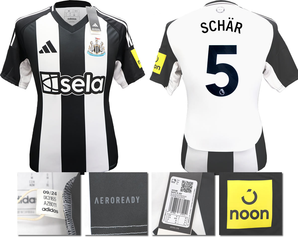 BNWT 2024 2025 NEWCASTLE UNITED HOME SHIRT SCHÄR 5 MEN'S