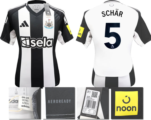 BNWT 2024 2025 NEWCASTLE UNITED HOME SHIRT SCHÄR 5 MEN'S