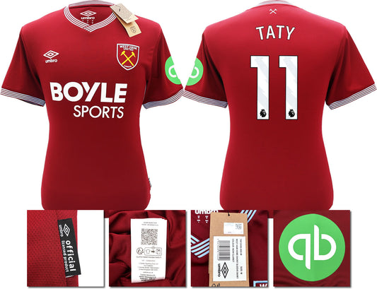 BNWT 2025 2026 WEST HAM HOME SHIRT TATY 11 MEN'S