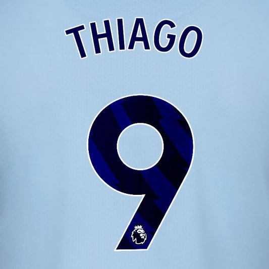2025 2026 BRENTFORD THIAGO 9 BLACK 3RD PLAYER SIZE NAME SET